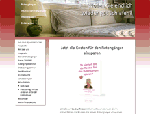 Tablet Screenshot of aktueller-rutengaenger.de